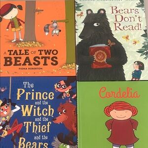 Colorful Children's Storybook Set - 4 Books